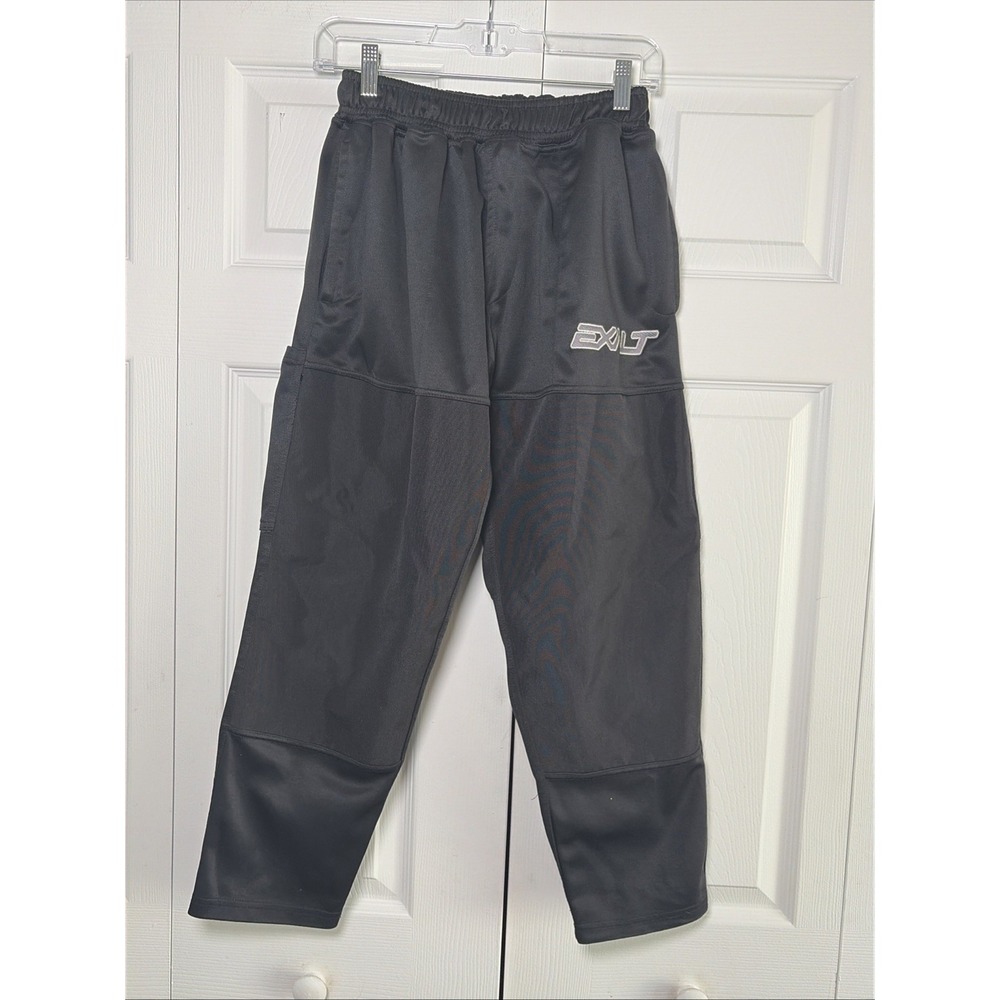 Exalt Throwback V2 Paintball Pants‎ Mens Size S Black Athletic Tactical Joggers